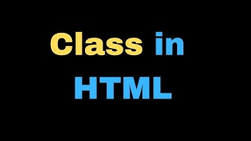 Hoe naar gebruik klasse in html en css