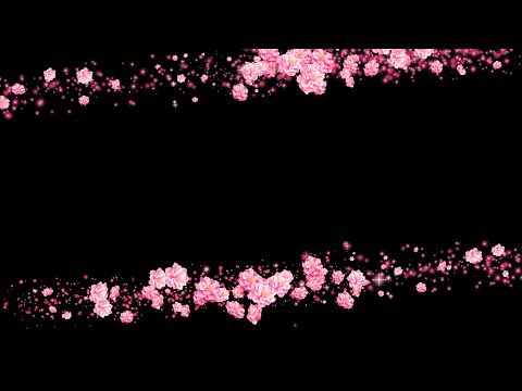 自作動画編集用の無料（フリー）合成用動画素材集｜四季・春夏秋冬【春の桃（フレーム）】美容やパーティーの映像制作、お子様の成長記録の動画制作がおススメ｜かわいい映像にも、おしゃれ系の動画にも合う