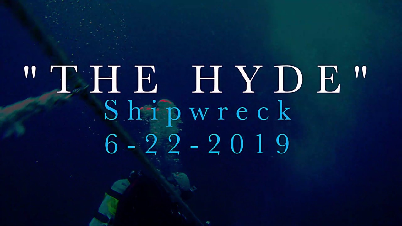 Diving The Hyde Shipwreck off Wilmington, NC **Lots of Sharks** YouTube