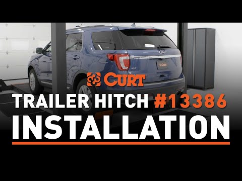 2018 Ford Explorer Class 3 Hitch Installation #13386 - YouTube