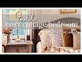 Cozy Cottage Fall Bedroom Refresh | Creating A Cozy Reading-Work Space | Fall DIY 