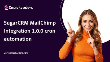 SugarCRM MailChimp Integration 1.0.0 cron automation