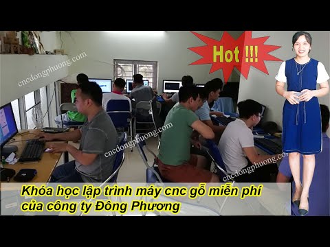 Video Khóa học lập trình máy cnc gỗ miễn phí của công ty... - youtube
