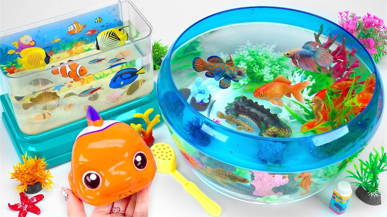 [toy asmr] The Ultimate Fishing Toy Set ASMR Oddly Satisfying Unboxing ...