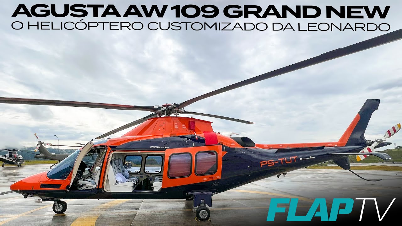 AW109 GRAND NEW - Leonardo's helicopter - YouTube