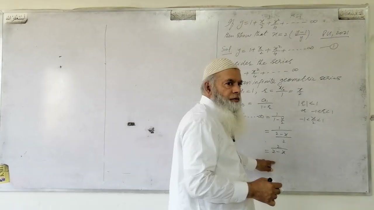 Using Infinite Geometric Series