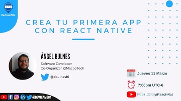 Crea tu Primera APP con React Native