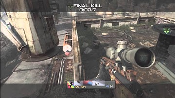 Clean Shot On MW3!!!