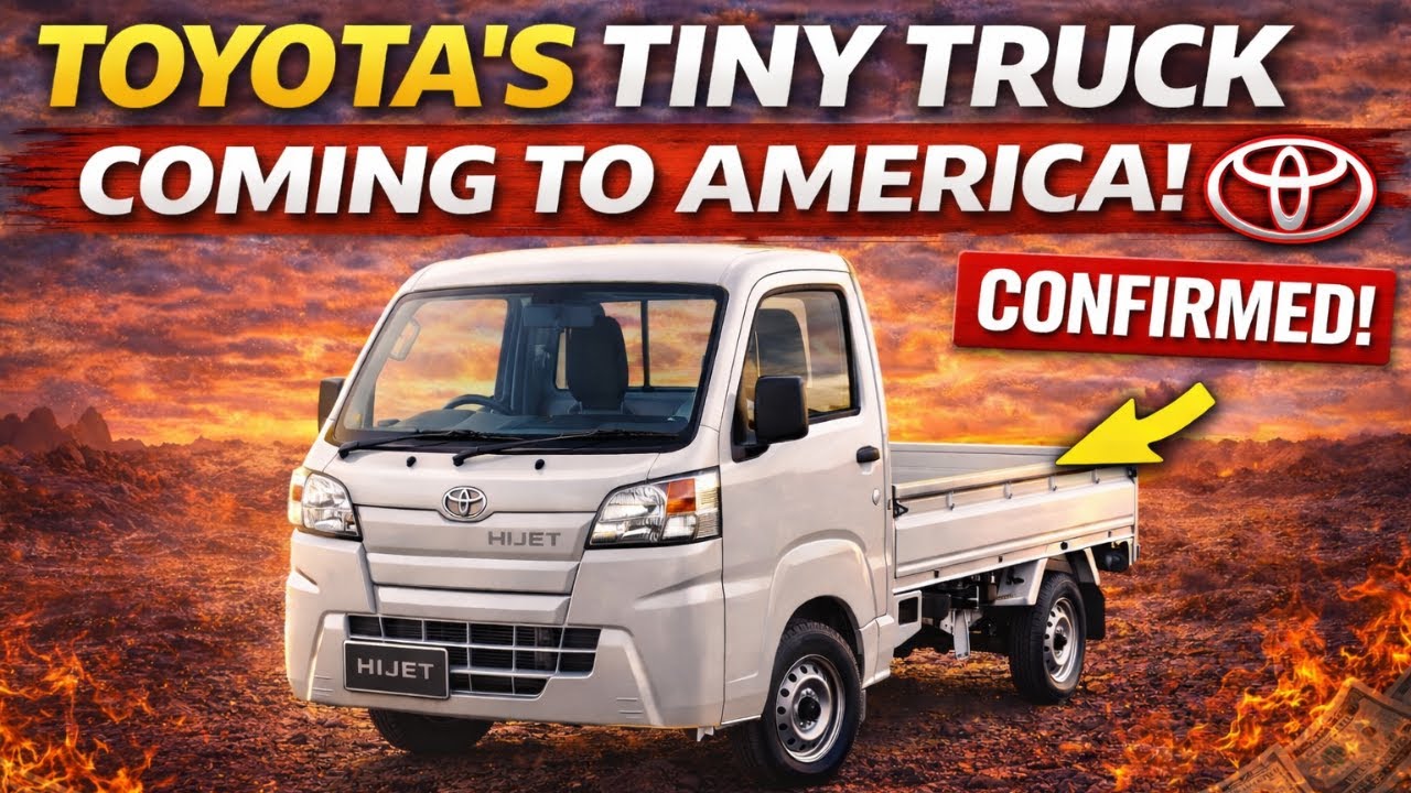 Toyota’s Tiny Truck Is Coming to America – And It’s a Game Changer!