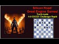 Silicon Road: Great Engine Middlegames! Too odd but too easy! Leela-Torch Draw CCCC 21 Rapid Chal