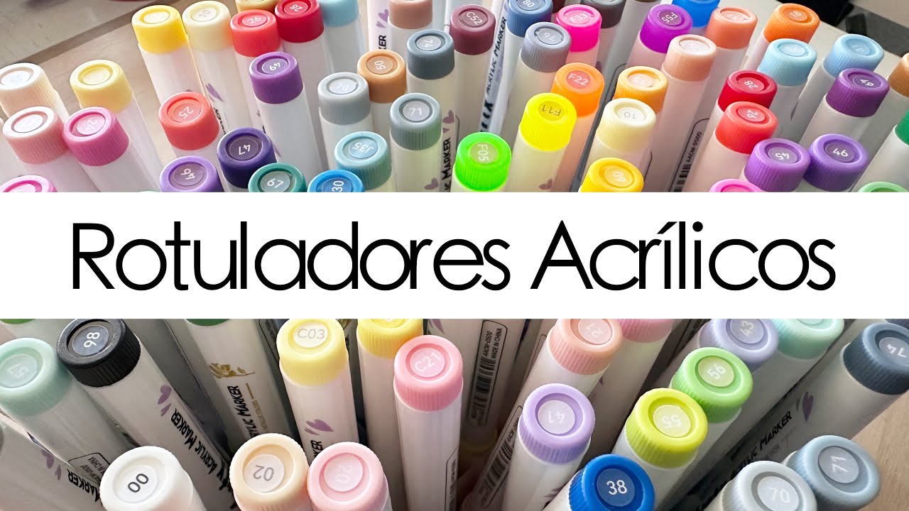 Probando Rotuladores Acrílicos Arrtx para colorear + Reseña. Laura Inguz