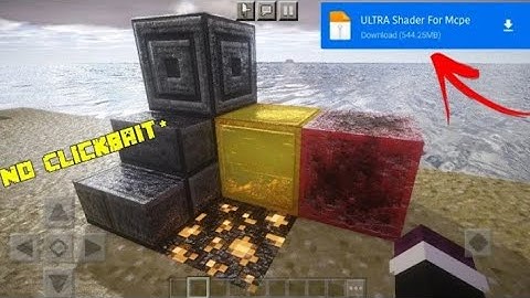 Realistic Shaders Minecraft PE 1.20+ | Render Dragon Mcpe Shaders