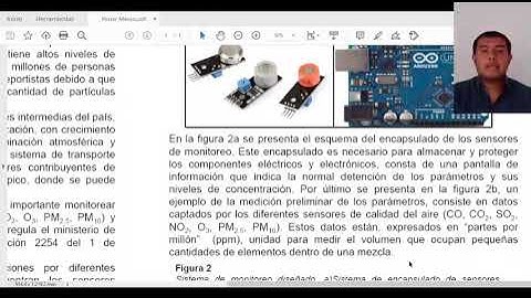 Diseño de un sistema de monitoreo de calidad de aire - Popayán Cauca Colombia