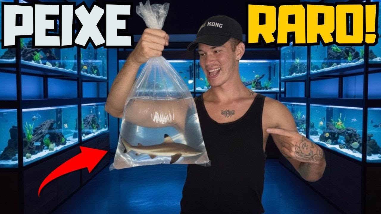 Comprando PEIXES na Tailândia!