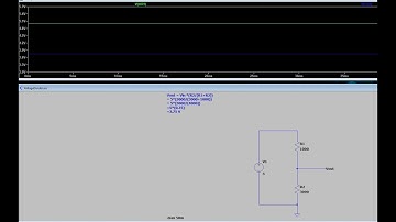 Electronic Basic 1:LTSpice Design Basic Voltage Divider circuit