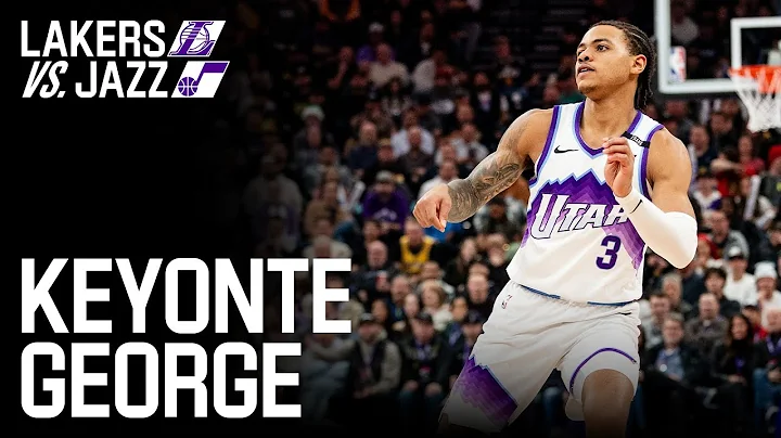 Keyonte DROPS 3️⃣4️⃣ vs LAKERS 😱 | UTAH JAZZ