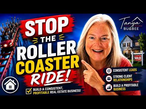 Real Estate Agents here is how to stop the RollerCoaster Ride. | TanyaBugbee.com