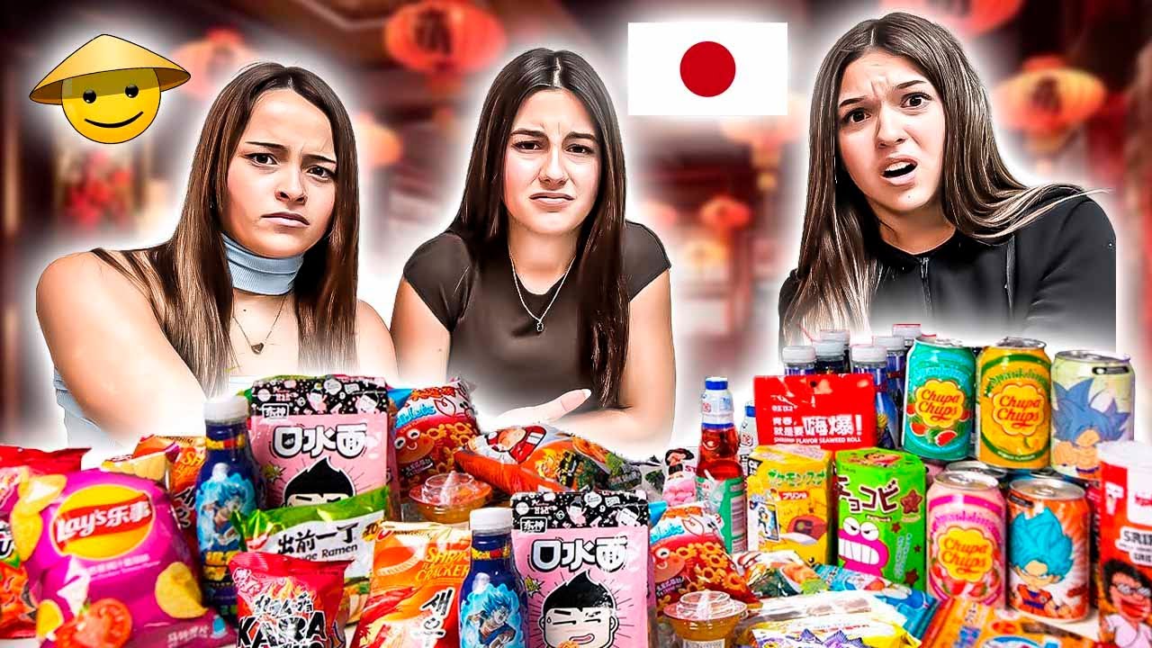PROBANDO PRODUCTOS JAPONESES..
