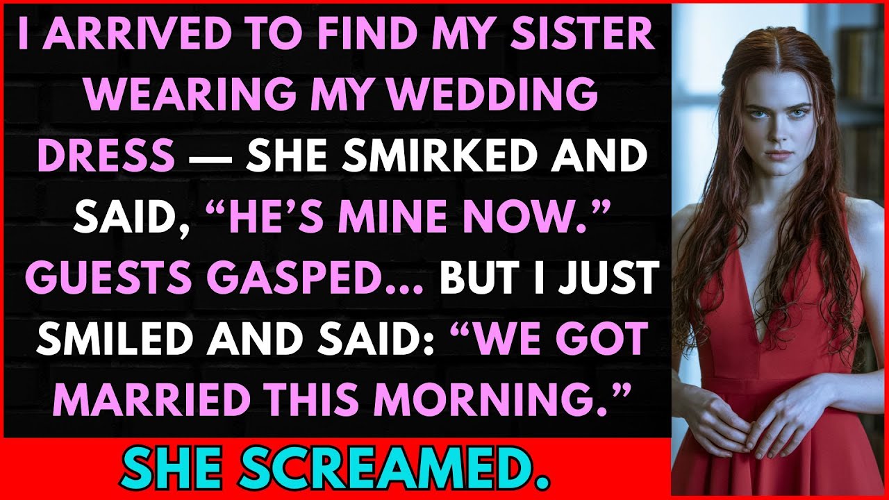 I Arrived to Find My Sister Wearing My Wedding Dress—I Had Already Married Her Fiancé That Morning