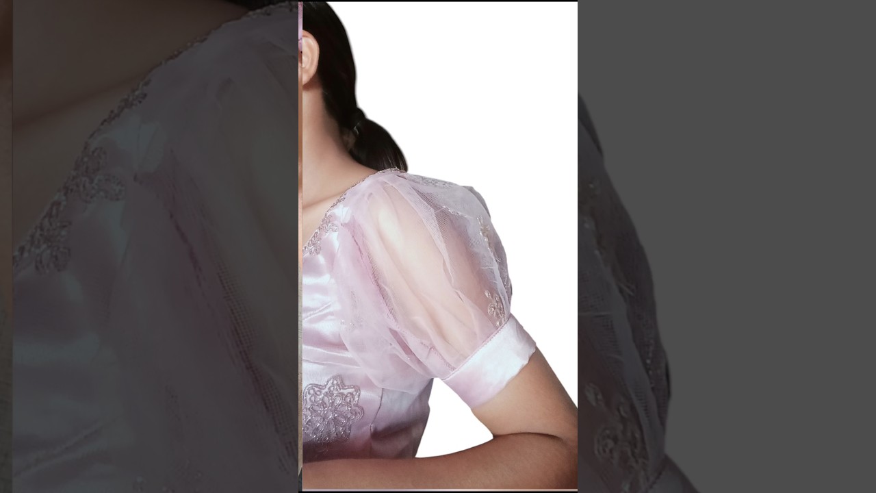 puffy sleeve design cutting and stitching |net sleeve design net बाजू डिजाइन 
