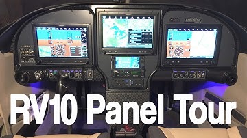 RV10 with Garmin G3X Touch Panel Tour