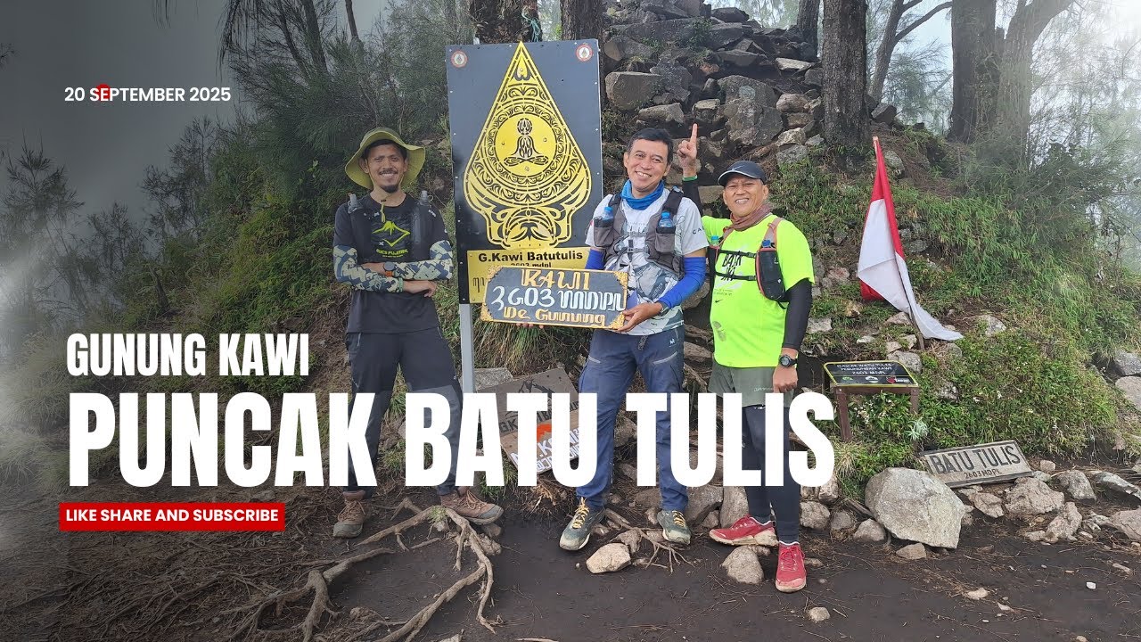 VLOG PENDAKIAN Gunung Kawi | Puncak Batu Tulis 2603 mdpl via Precet