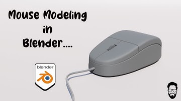 3D Mouse Modeling In Blender Step-By-Step I  Product/Hard Surface Modeling for beginners-mds design