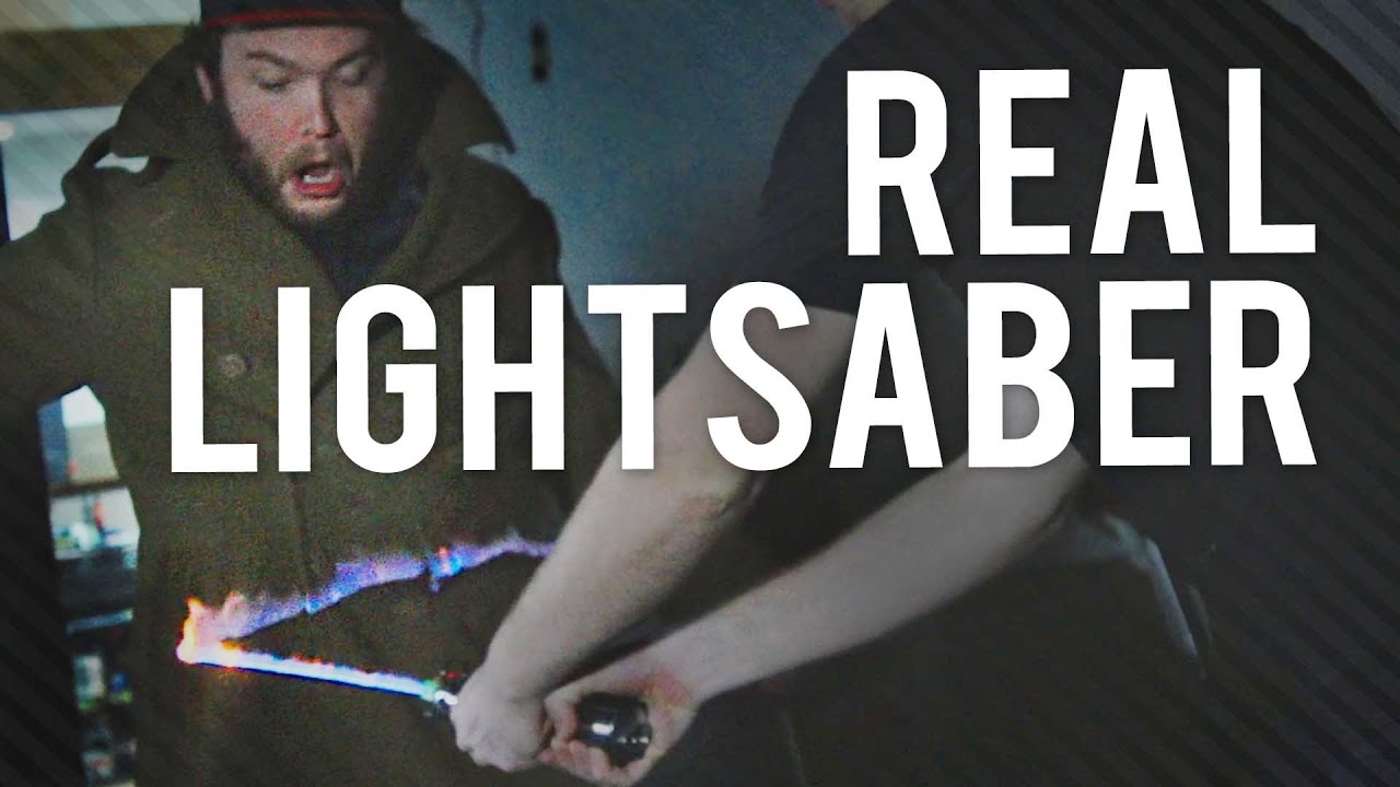 video phone beyonce mp3 Cutting Sam With a Real Lightsaber