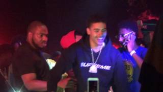 Jay Critch showing love to fans at concert