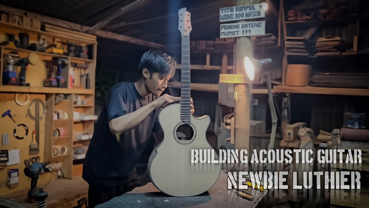 Building Acoustic Guitar‼️ (newbie luthier)