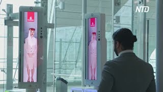 В аэропорту Дубая можно пройти паспортный контроль за 9 секунд