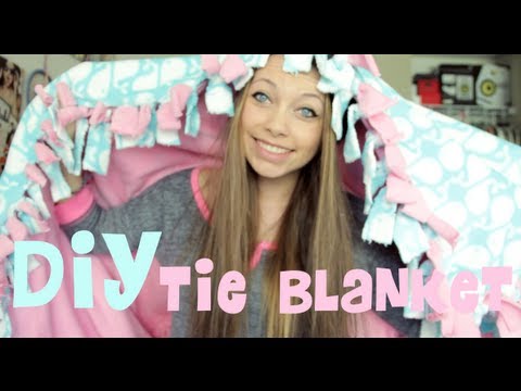 How to Make a Tie Blanket from Fleece 