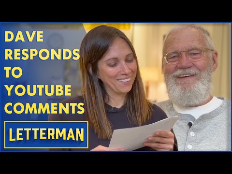 Dave Responds To YouTube Comments | Letterman