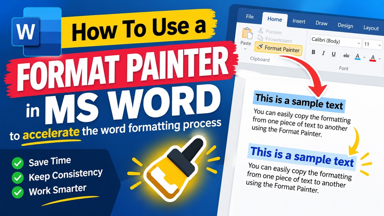 Format Painter In Word How To Use a