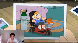Stewie finds out Rupert was previously owned by Chris and Peter Reaction
