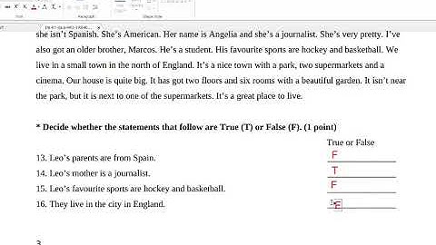 SUPER GOEDE OPLOSSINGEN VOOR HET MID-TERM 1 ENGELS 6E KLAS NU (2025-2026)