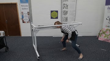 No 5 Little Foot Frame Setup