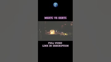 KSRTC Bus vs Maharashtra Bus MSRTC