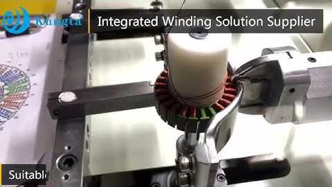 Automatic Double Station UAV Motor Stator Winding Machine