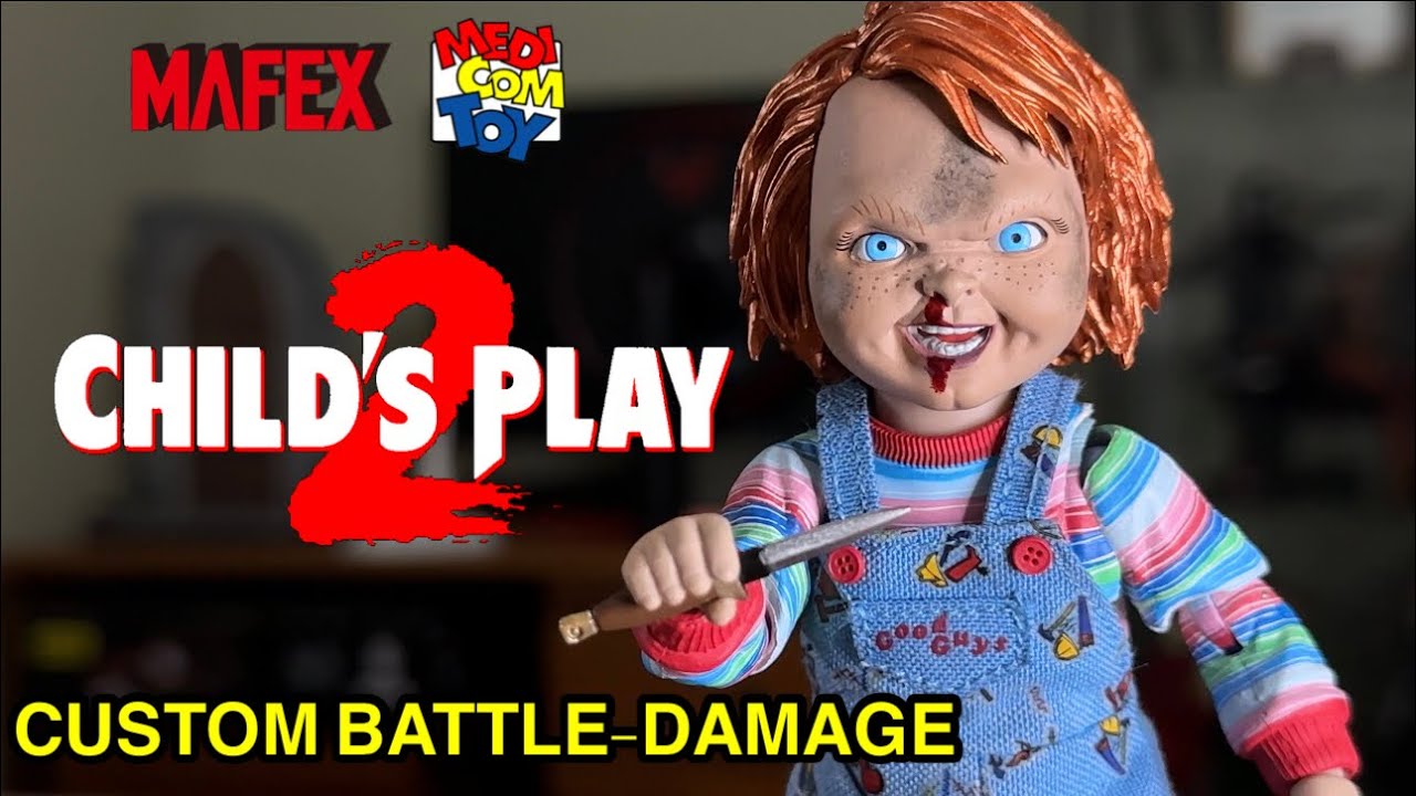 MAFEX CHILD'S PLAY 2 Good Guys フィギュア Childs Play 2 MAFEX Chucky 5.1 Action Figure Good Guy Doll