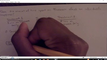 Lesson 7: Experimental Designs