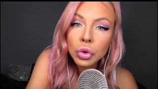 ASMR- MOST TINGLY MOUTH SOUNDS & LIPGLOSS APPLICATION (EAR TO EAR BINAURAL)