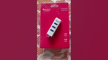 USB HUB FOR LAPTOP AND PC BY QUANTUM #shorts