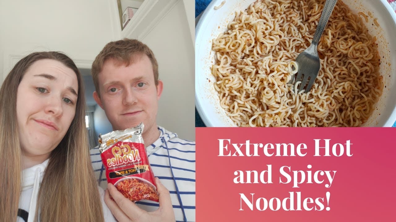 Extreme Hot And Spicy Noodles YouTube