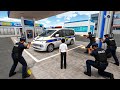3D Driving Class Police Shootout Scene 🚓🔥 Realistic Action Gameplay | GaMiNg WiTh CaR