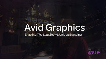 Enabling The Late Show’s unique branding with Avid graphics