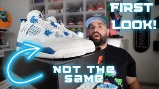 Air Jordan 4 Military Blue FIRST LOOK!( Watch Before You Buy!)