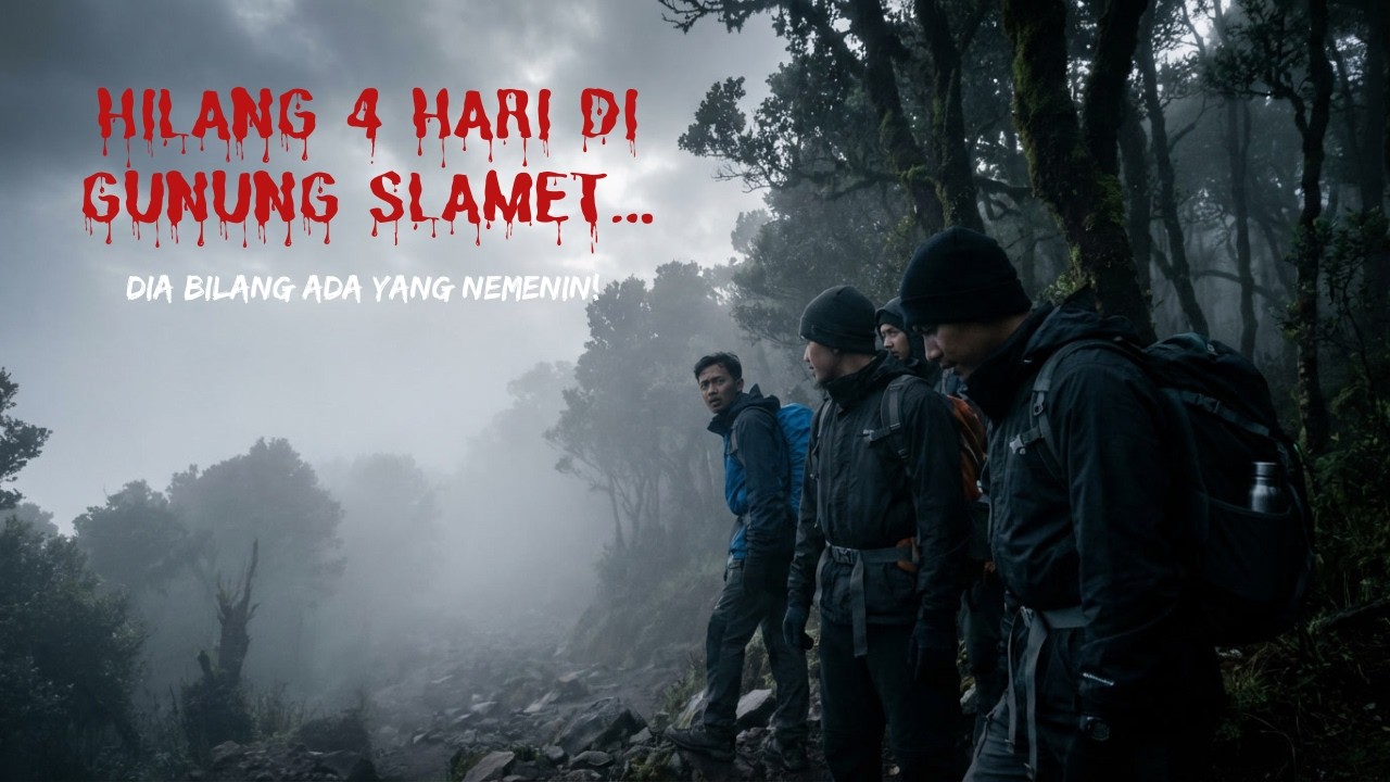 Pendaki Slamet yang Ditemukan Selamat… Tapi Mengaku Tidak Sendirian | Kisah Pendaki Hilang 4 Hari