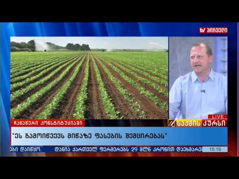 მმართველი გუნდის გადაწყვეტილებით მიწების გასხვისებაზე ჩანაწერი კონსტიტუციაში გაკეთდება