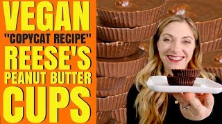 Easy to Make Vegan Reeses Peanut Butter Cups Recipe w/ Kathy Patalsky from Healthy Happy Life
